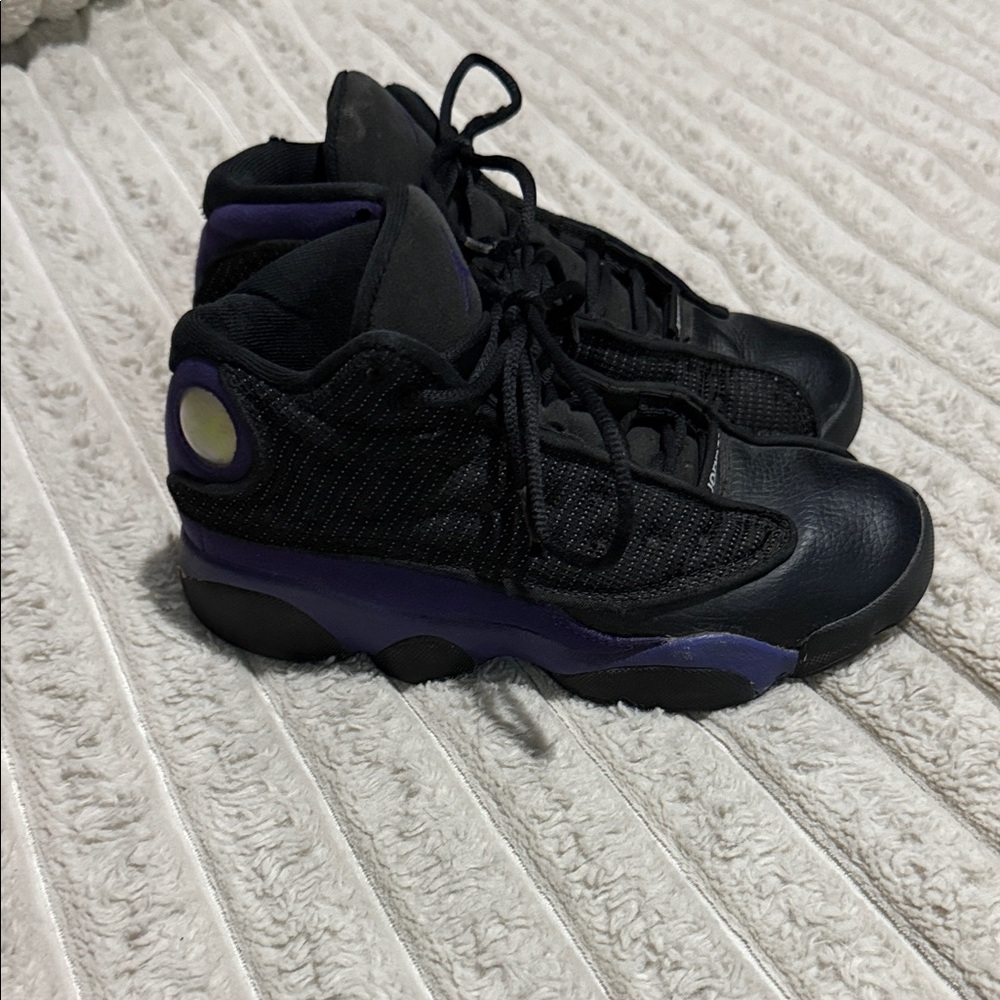 Jordan 13 Retro Purple Court Shoes - Little Boys Size 2Y